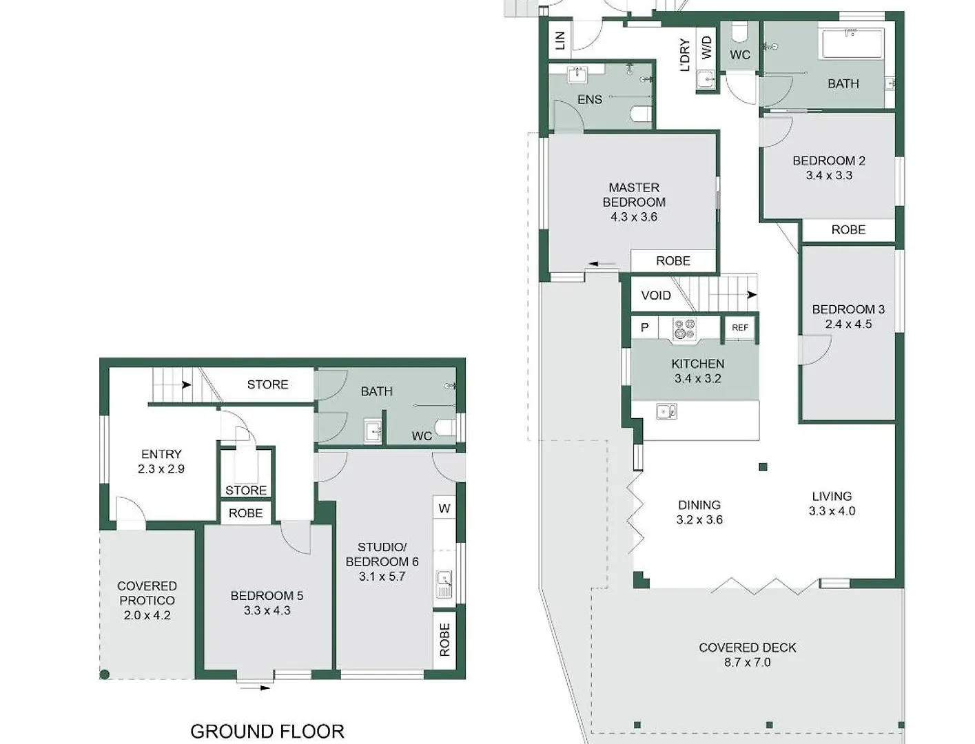 Treasureview Beach House Suite #9C Ground Floor Studio Coolum Beach